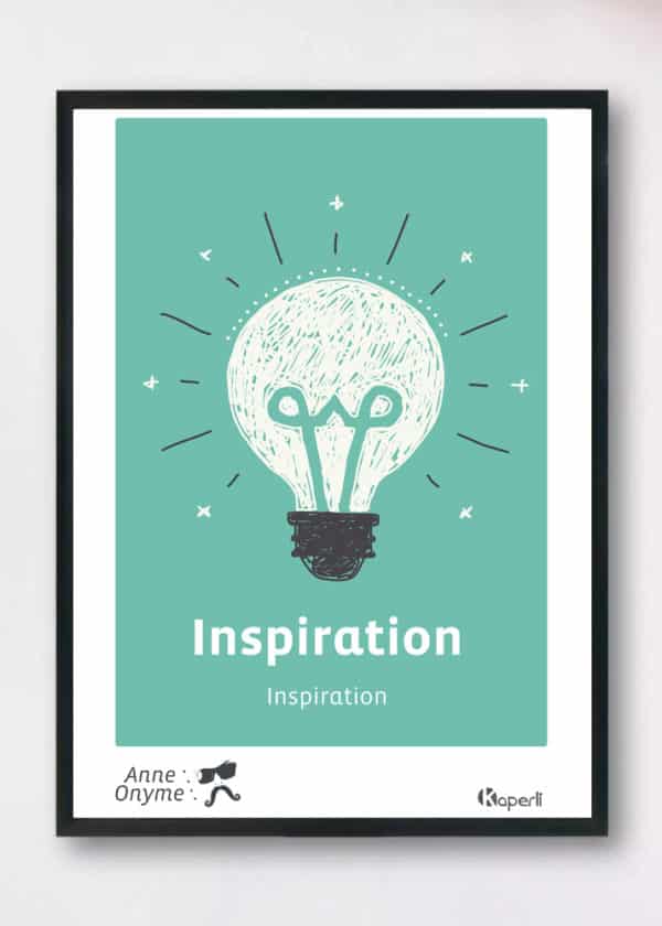 affiche-inspiration Affiche Anne Onyme
